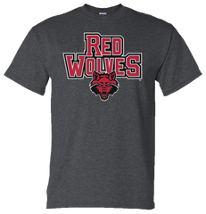 Red Wolves Dark Heather T-shirt