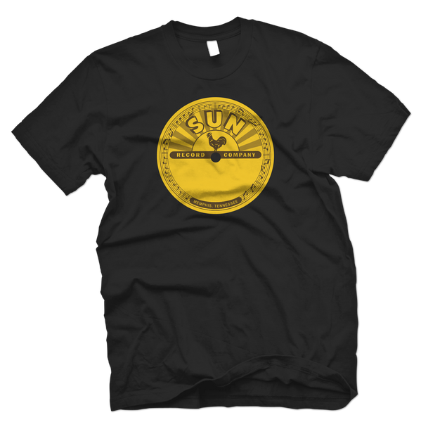 Sun Records Officially Licensed Logo Tee-Black