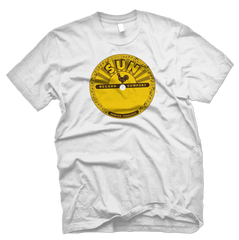 Sun Records Officially Licensed Logo Tee-White