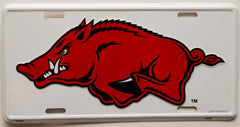 Running Hog License Plate