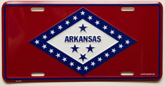 Arkansas State Flag License Plate