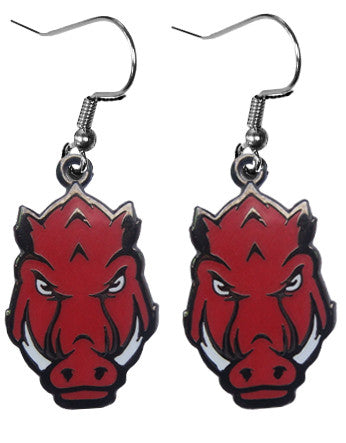 Forward Hog Dangle Earrings