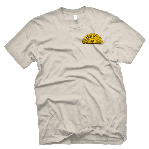Sun Records Officially Licensed Rock and Roll Was Born Tee-White