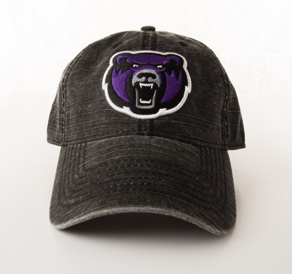 UCA Bears Washed Charcoal Cap