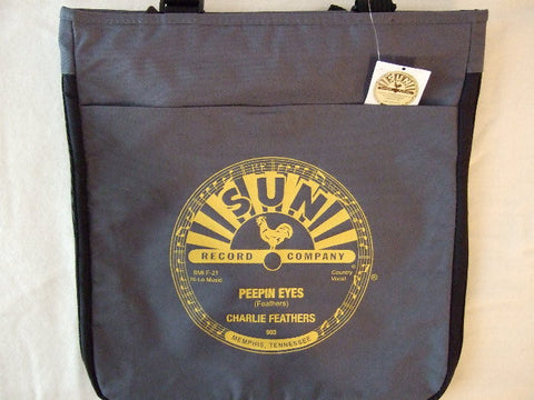 Sun Records Officially Licensed Carl Perkins Blue Suede Shoes Totebag